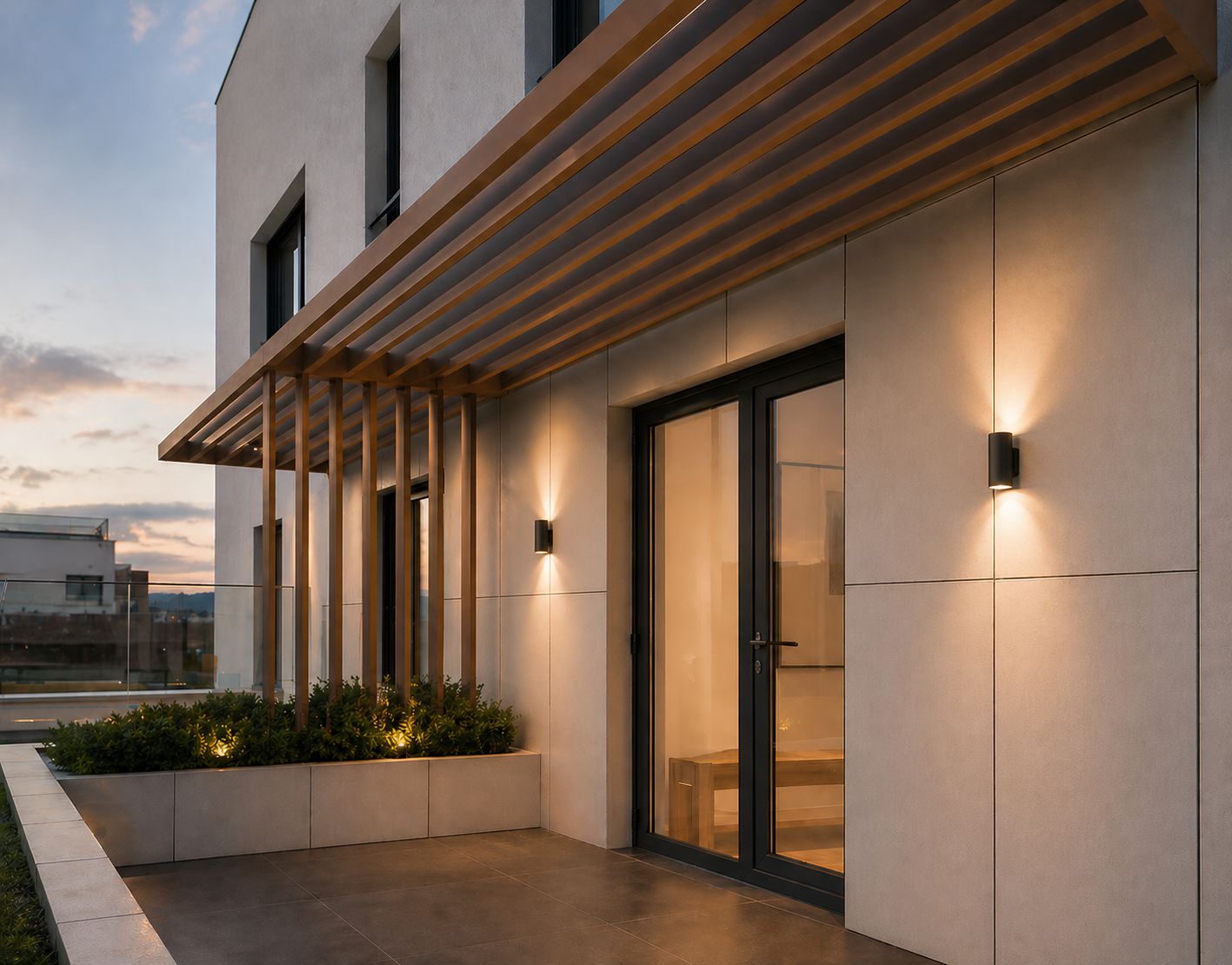 Detajet e ballkonit — BEG Residence, Prizren
